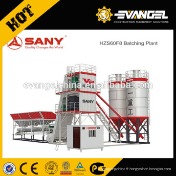 SANY HZS60 F8 série Béton mobile usine